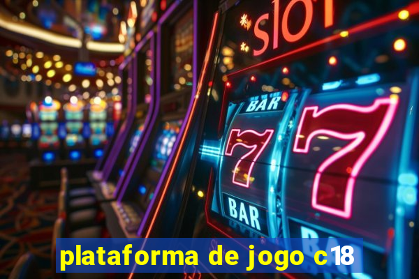 plataforma de jogo c18