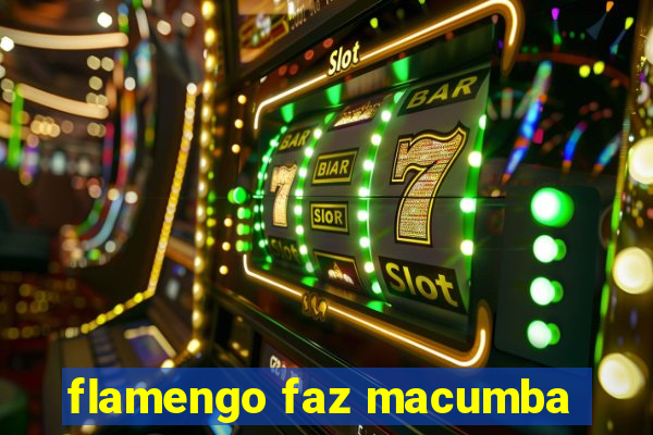 flamengo faz macumba