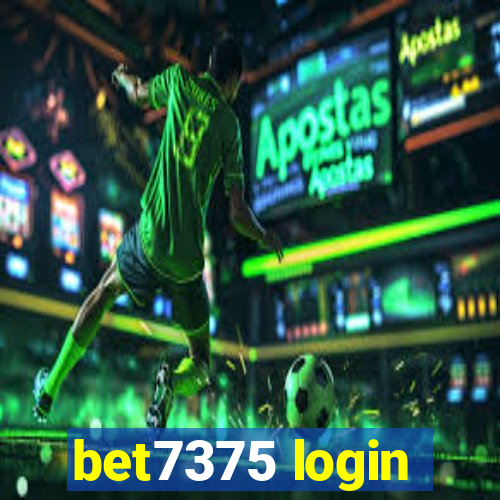 bet7375 login