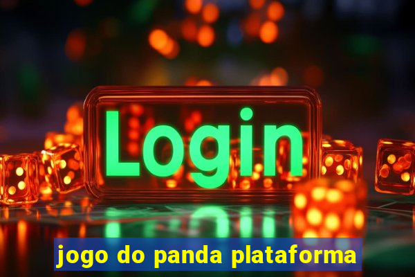 jogo do panda plataforma