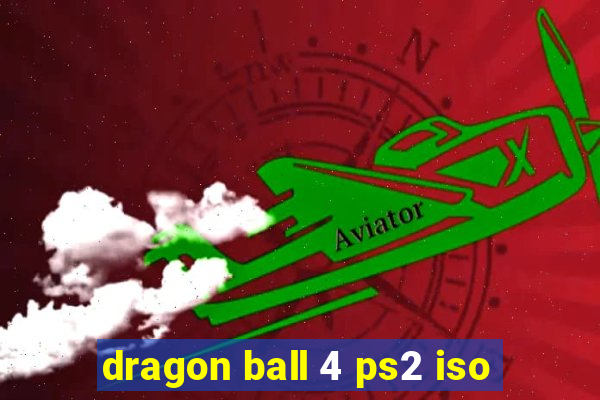 dragon ball 4 ps2 iso