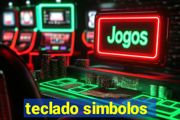 teclado simbolos