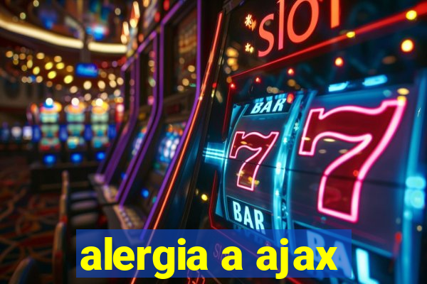 alergia a ajax