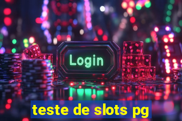 teste de slots pg