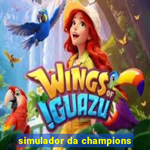 simulador da champions