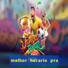 melhor horario pra jogar fortune rabbit