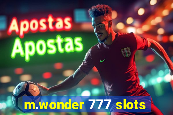 m.wonder 777 slots