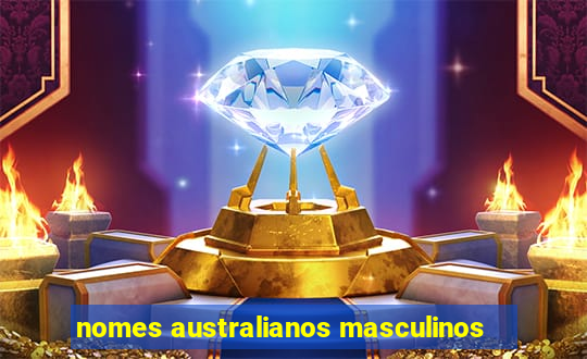 nomes australianos masculinos