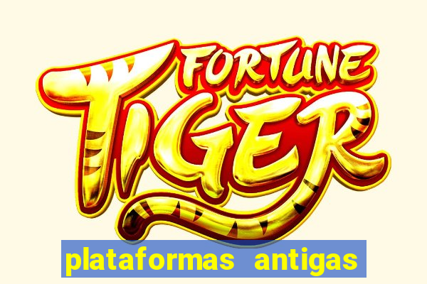 plataformas antigas de jogos