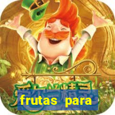 frutas para imprimir e recortar