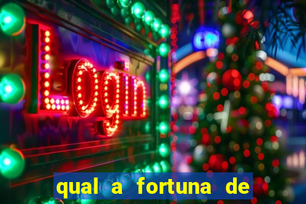 qual a fortuna de mari maria